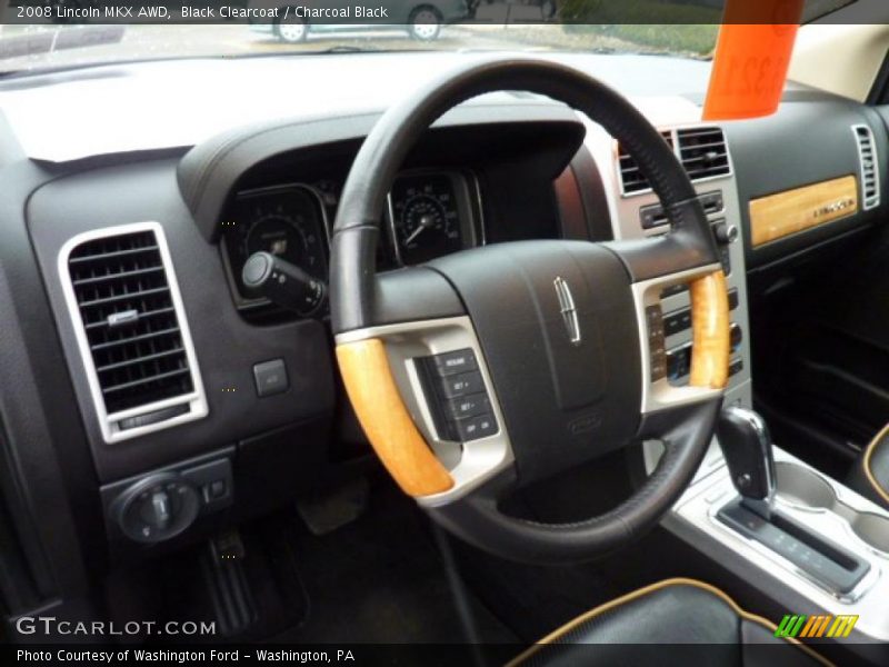 Black Clearcoat / Charcoal Black 2008 Lincoln MKX AWD
