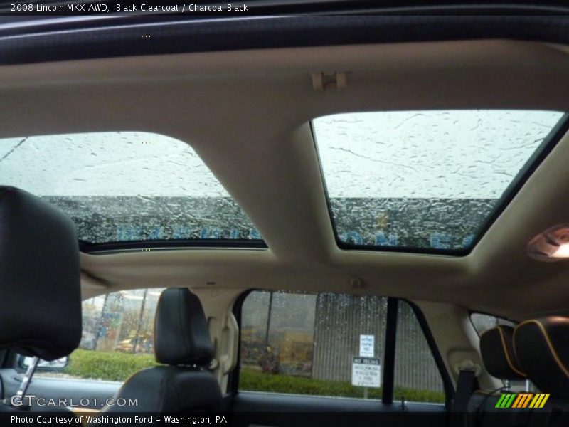 Black Clearcoat / Charcoal Black 2008 Lincoln MKX AWD
