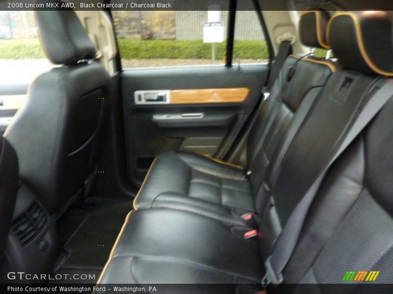 Black Clearcoat / Charcoal Black 2008 Lincoln MKX AWD