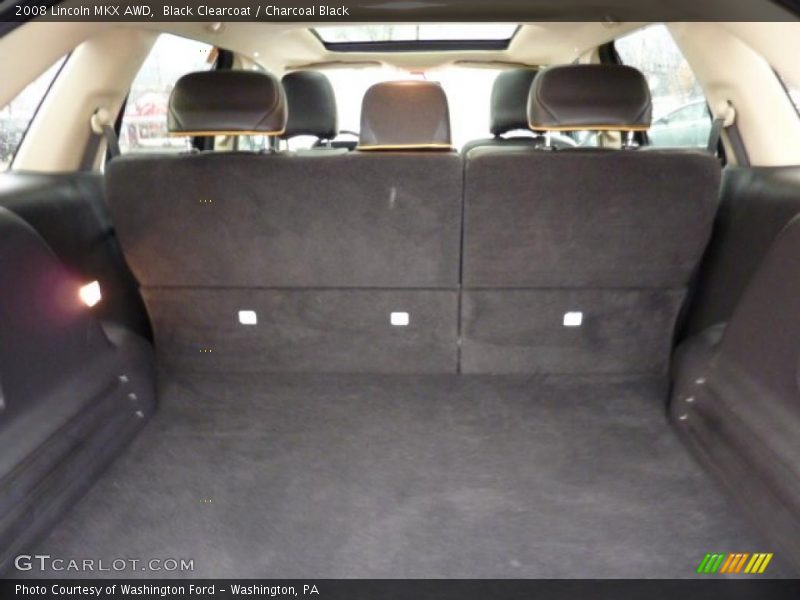 Black Clearcoat / Charcoal Black 2008 Lincoln MKX AWD