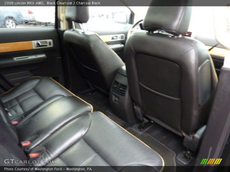 Black Clearcoat / Charcoal Black 2008 Lincoln MKX AWD