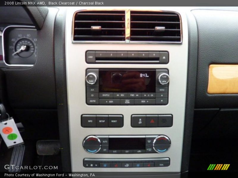 Black Clearcoat / Charcoal Black 2008 Lincoln MKX AWD