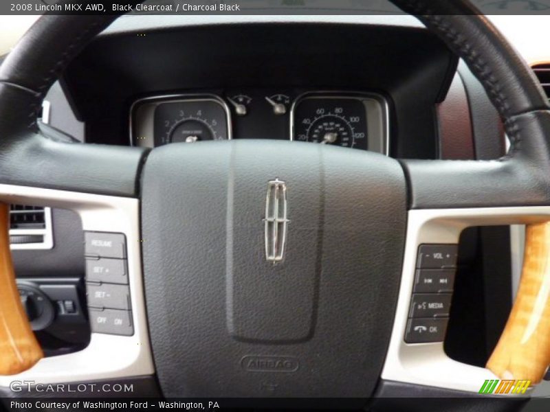 Black Clearcoat / Charcoal Black 2008 Lincoln MKX AWD