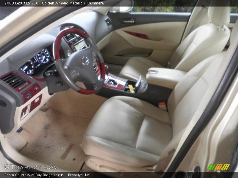 Golden Almond Metallic / Cashmere 2008 Lexus ES 350