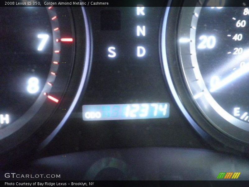 Golden Almond Metallic / Cashmere 2008 Lexus ES 350