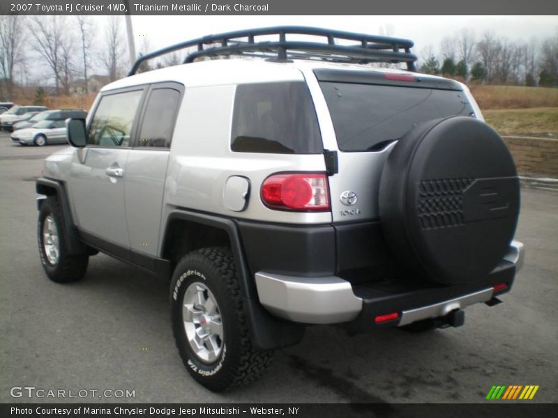 Titanium Metallic / Dark Charcoal 2007 Toyota FJ Cruiser 4WD