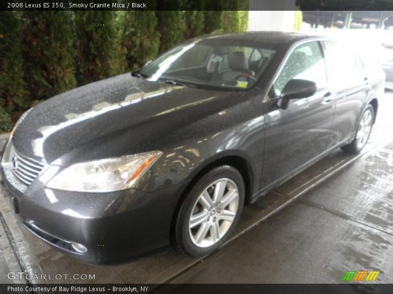 Smoky Granite Mica / Black 2008 Lexus ES 350