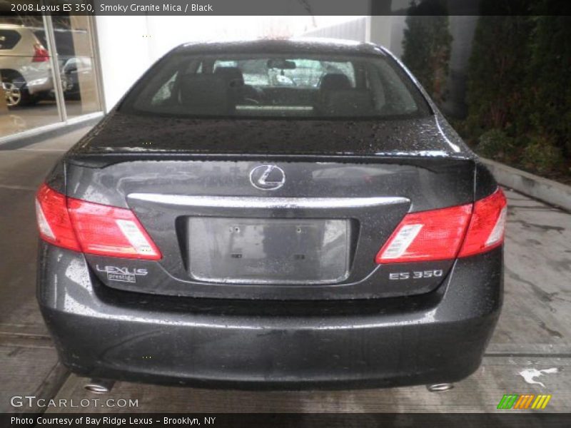 Smoky Granite Mica / Black 2008 Lexus ES 350