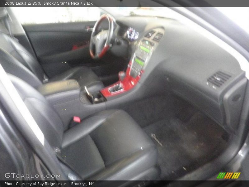 Smoky Granite Mica / Black 2008 Lexus ES 350