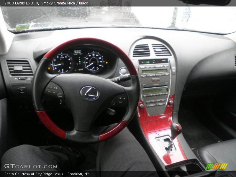 Smoky Granite Mica / Black 2008 Lexus ES 350