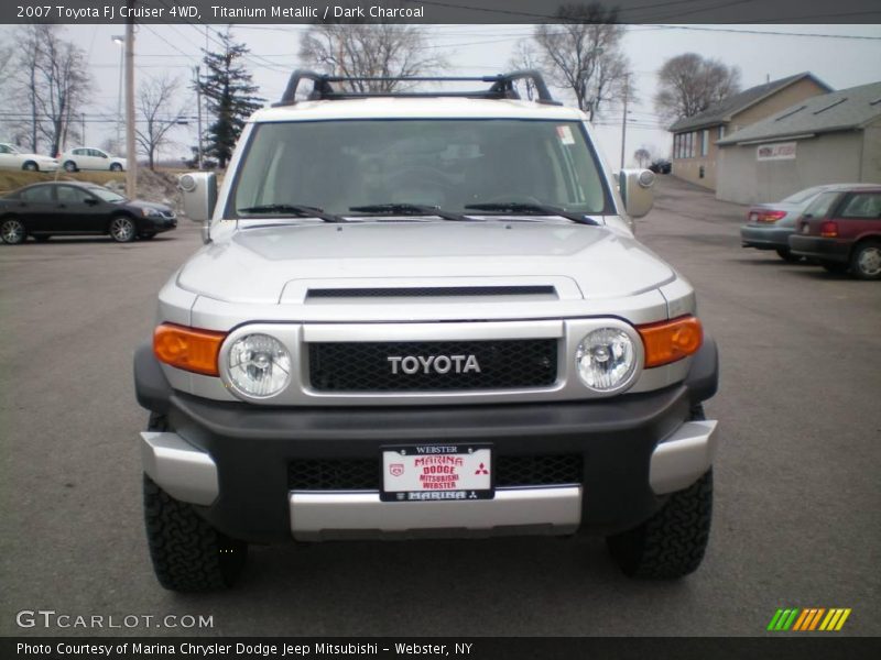 Titanium Metallic / Dark Charcoal 2007 Toyota FJ Cruiser 4WD