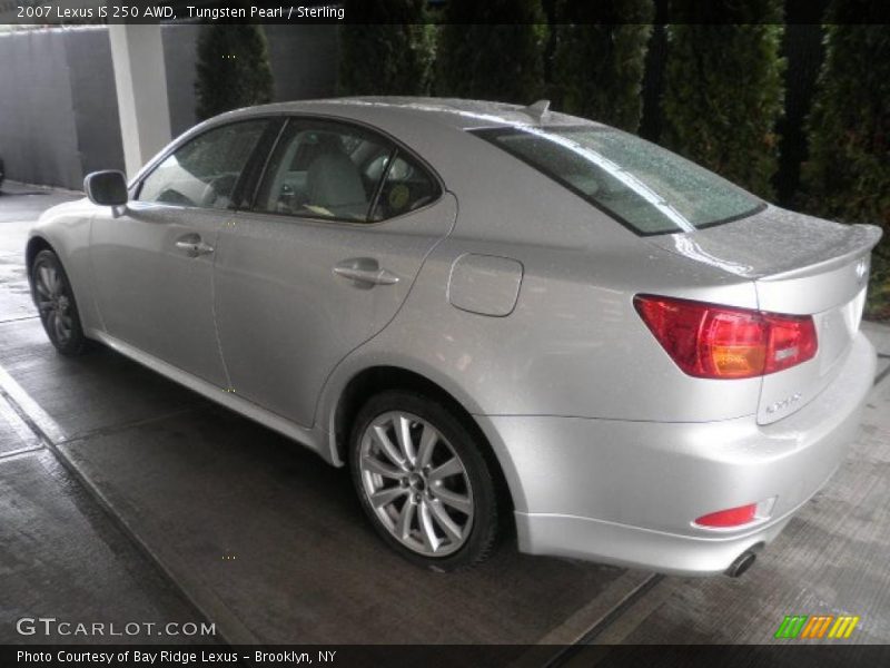 Tungsten Pearl / Sterling 2007 Lexus IS 250 AWD