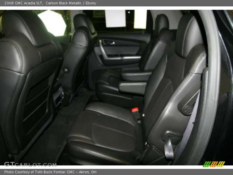 Carbon Black Metallic / Ebony 2008 GMC Acadia SLT
