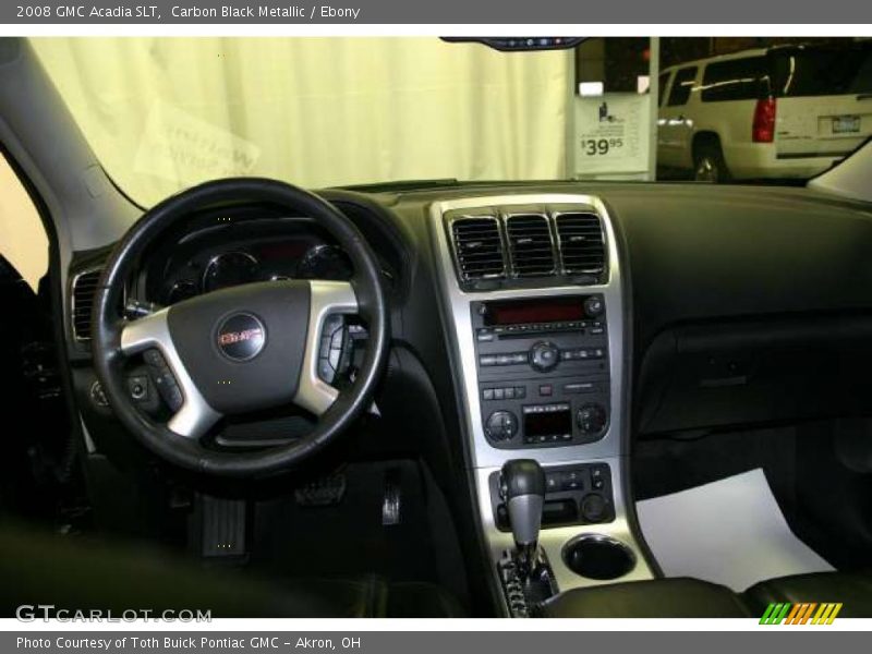 Carbon Black Metallic / Ebony 2008 GMC Acadia SLT