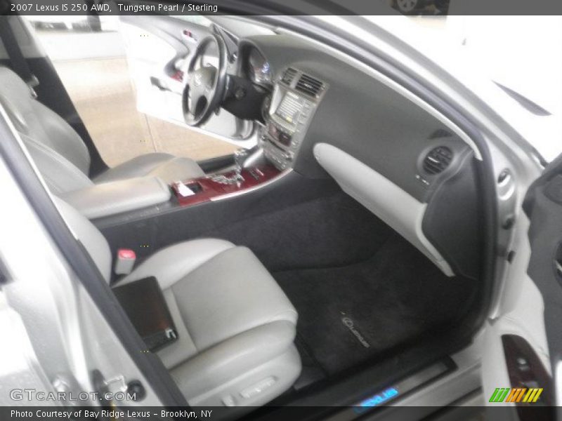 Tungsten Pearl / Sterling 2007 Lexus IS 250 AWD