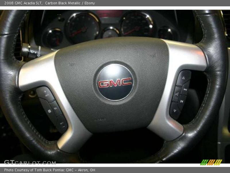 Carbon Black Metallic / Ebony 2008 GMC Acadia SLT