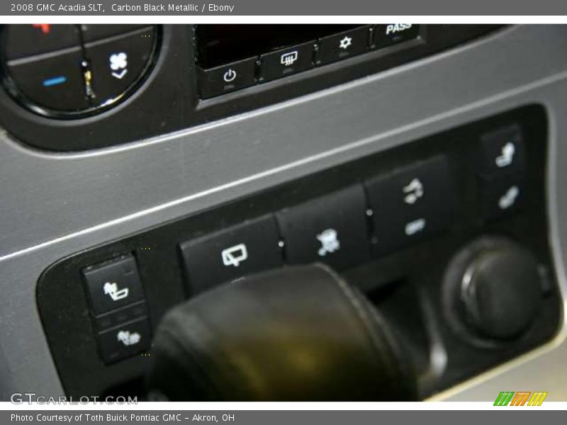 Carbon Black Metallic / Ebony 2008 GMC Acadia SLT