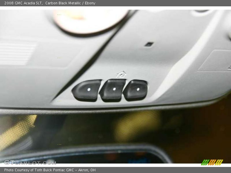 Carbon Black Metallic / Ebony 2008 GMC Acadia SLT