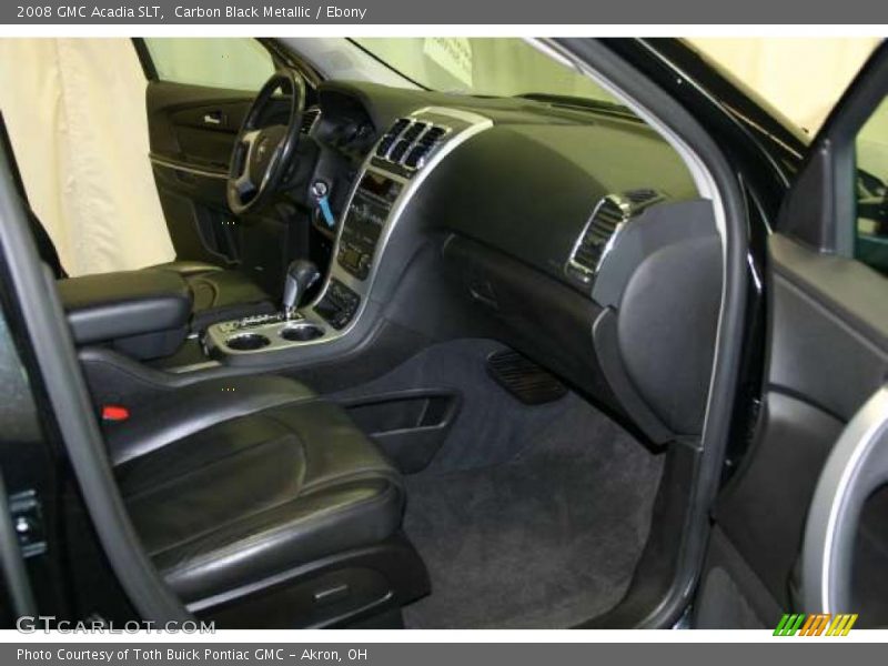 Carbon Black Metallic / Ebony 2008 GMC Acadia SLT