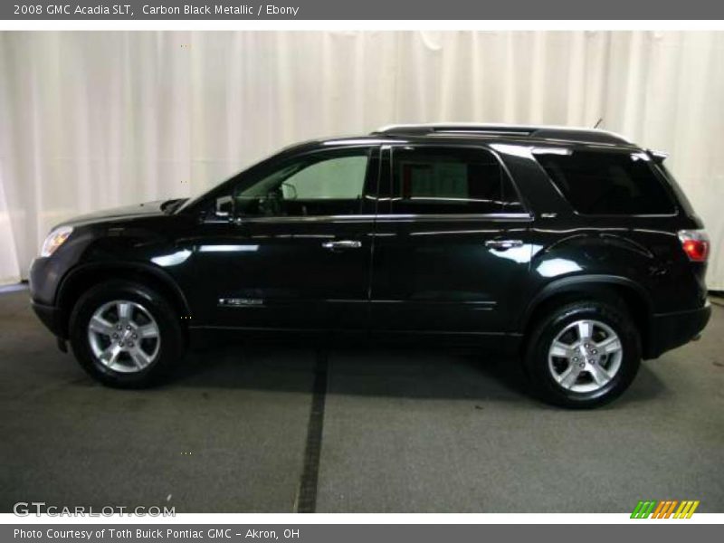 Carbon Black Metallic / Ebony 2008 GMC Acadia SLT