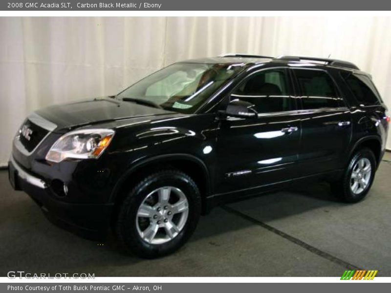 Carbon Black Metallic / Ebony 2008 GMC Acadia SLT