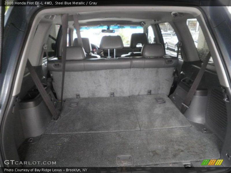Steel Blue Metallic / Gray 2008 Honda Pilot EX-L 4WD