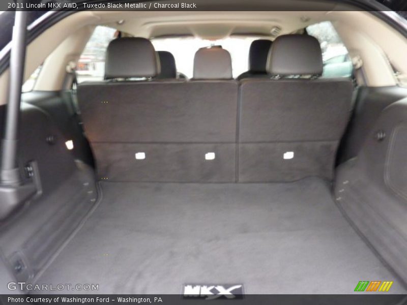 Tuxedo Black Metallic / Charcoal Black 2011 Lincoln MKX AWD