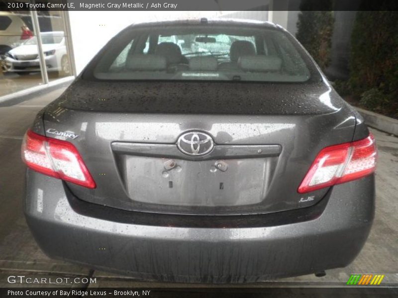 Magnetic Gray Metallic / Ash Gray 2010 Toyota Camry LE