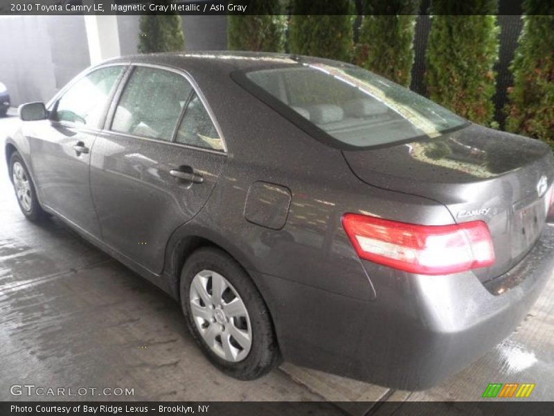 Magnetic Gray Metallic / Ash Gray 2010 Toyota Camry LE