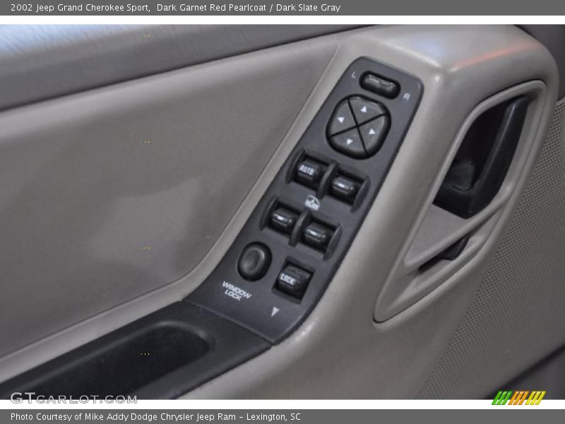Dark Garnet Red Pearlcoat / Dark Slate Gray 2002 Jeep Grand Cherokee Sport