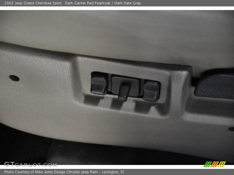 Dark Garnet Red Pearlcoat / Dark Slate Gray 2002 Jeep Grand Cherokee Sport