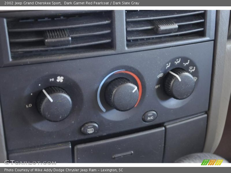 Dark Garnet Red Pearlcoat / Dark Slate Gray 2002 Jeep Grand Cherokee Sport