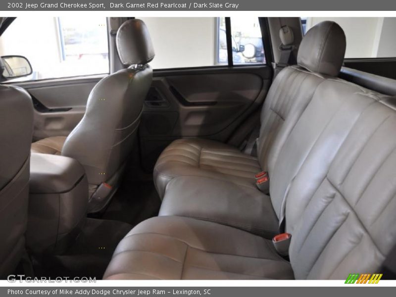Dark Garnet Red Pearlcoat / Dark Slate Gray 2002 Jeep Grand Cherokee Sport
