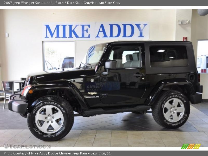 Black / Dark Slate Gray/Medium Slate Gray 2007 Jeep Wrangler Sahara 4x4
