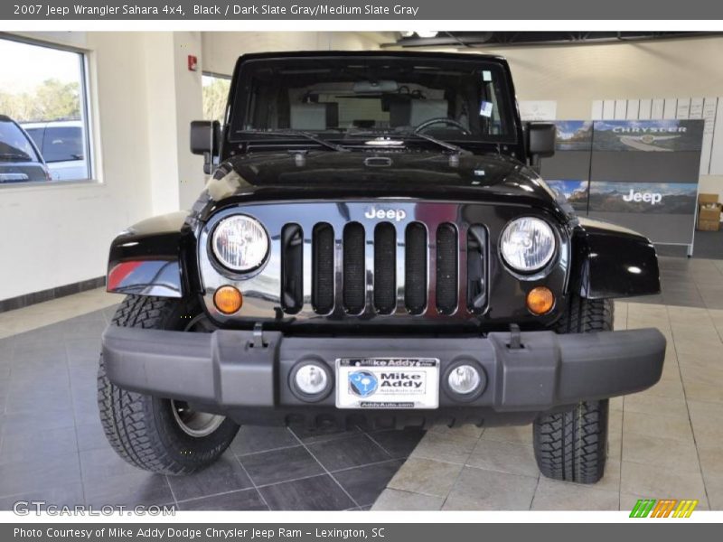 Black / Dark Slate Gray/Medium Slate Gray 2007 Jeep Wrangler Sahara 4x4