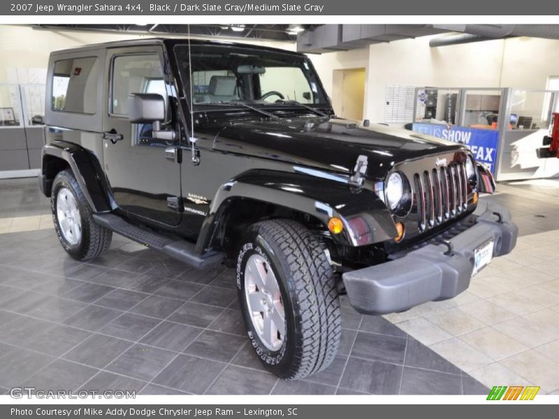 Black / Dark Slate Gray/Medium Slate Gray 2007 Jeep Wrangler Sahara 4x4