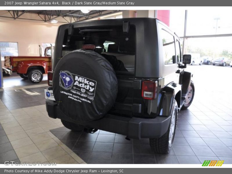 Black / Dark Slate Gray/Medium Slate Gray 2007 Jeep Wrangler Sahara 4x4