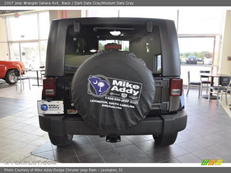 Black / Dark Slate Gray/Medium Slate Gray 2007 Jeep Wrangler Sahara 4x4