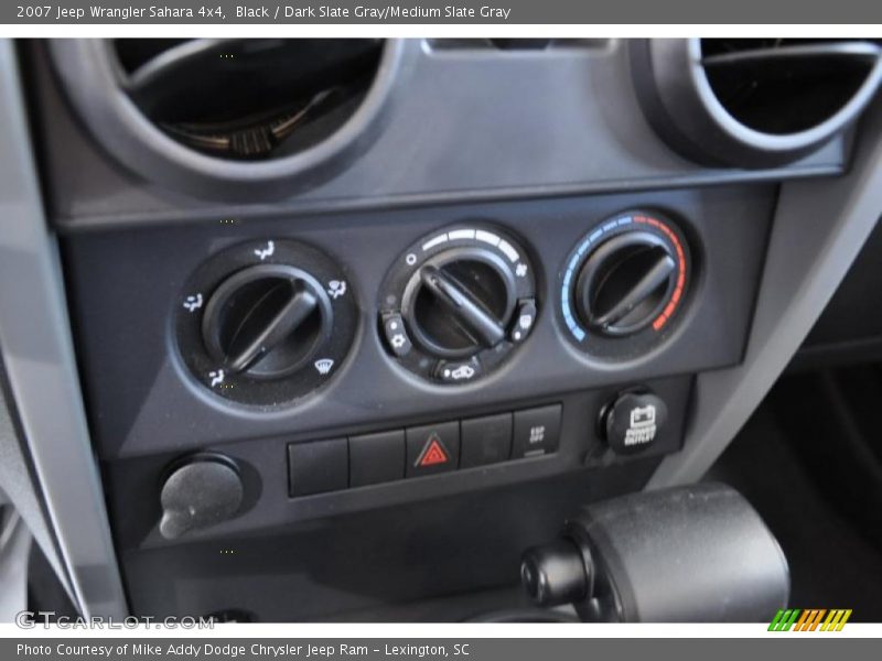 Black / Dark Slate Gray/Medium Slate Gray 2007 Jeep Wrangler Sahara 4x4