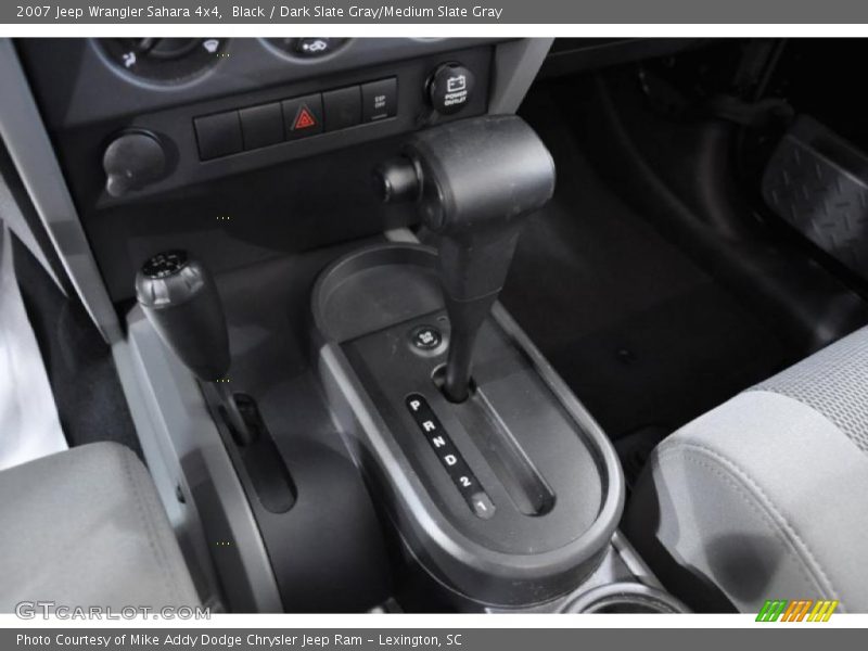 Black / Dark Slate Gray/Medium Slate Gray 2007 Jeep Wrangler Sahara 4x4