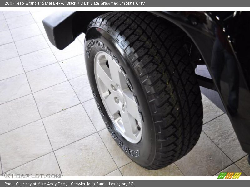 Black / Dark Slate Gray/Medium Slate Gray 2007 Jeep Wrangler Sahara 4x4