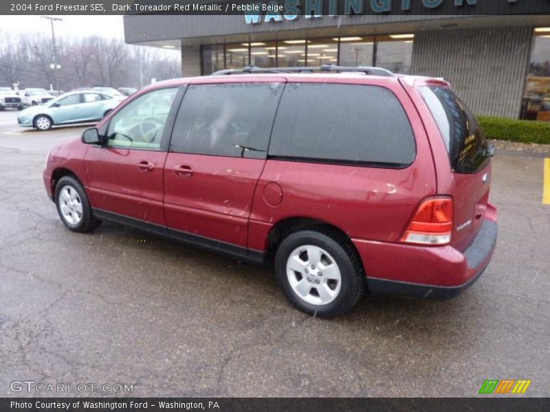Dark Toreador Red Metallic / Pebble Beige 2004 Ford Freestar SES