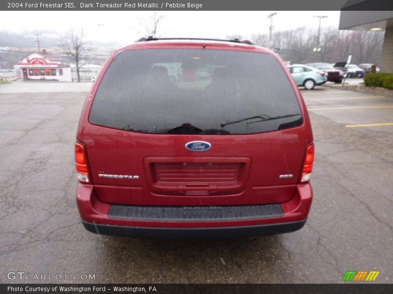 Dark Toreador Red Metallic / Pebble Beige 2004 Ford Freestar SES
