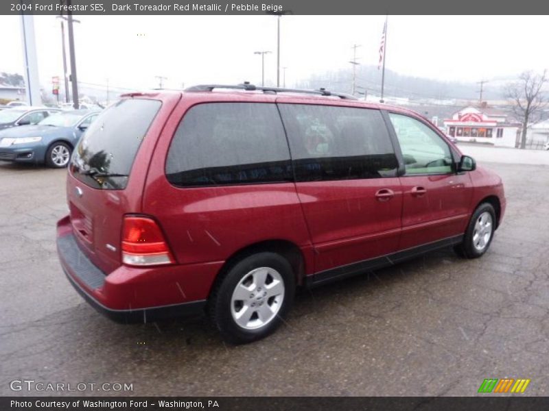 Dark Toreador Red Metallic / Pebble Beige 2004 Ford Freestar SES