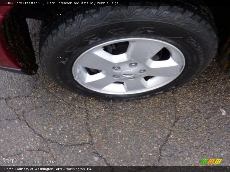 Dark Toreador Red Metallic / Pebble Beige 2004 Ford Freestar SES