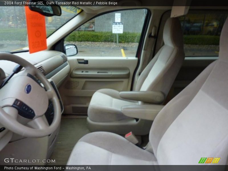Dark Toreador Red Metallic / Pebble Beige 2004 Ford Freestar SES
