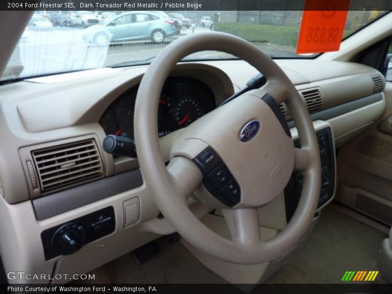 Dark Toreador Red Metallic / Pebble Beige 2004 Ford Freestar SES