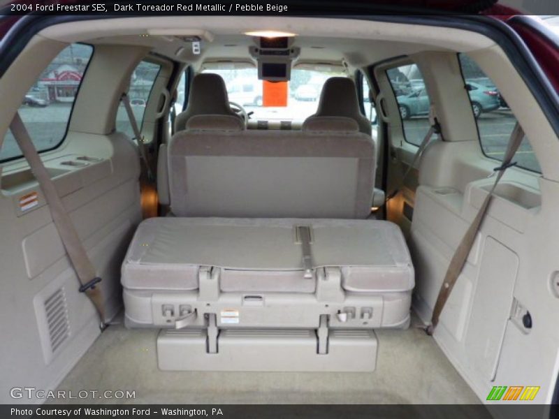 Dark Toreador Red Metallic / Pebble Beige 2004 Ford Freestar SES