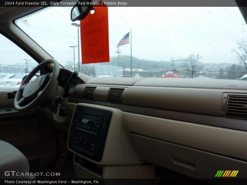 Dark Toreador Red Metallic / Pebble Beige 2004 Ford Freestar SES