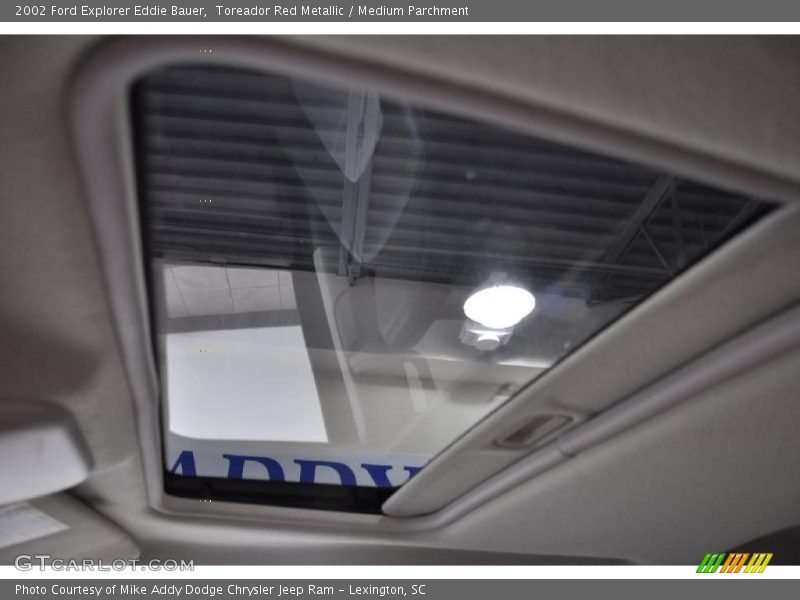 Toreador Red Metallic / Medium Parchment 2002 Ford Explorer Eddie Bauer